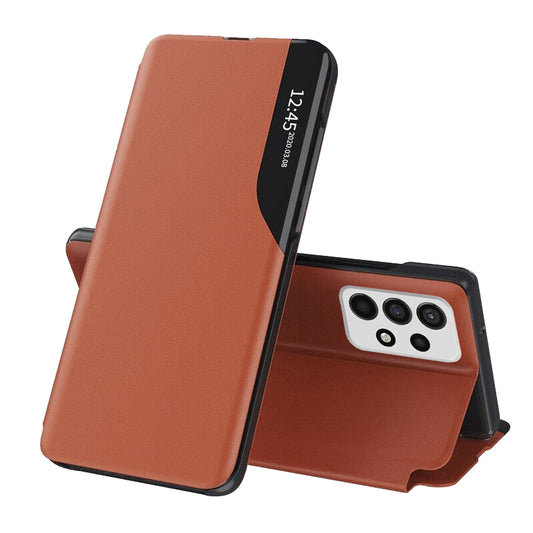 Puzdro pre Samsung Galaxy A13 A135, Techsuit, eFold, Oranžové