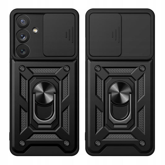 Puzdro pre Samsung Galaxy A14 A145 / A14 5G A146, Techsuit, CamShield, Čierne