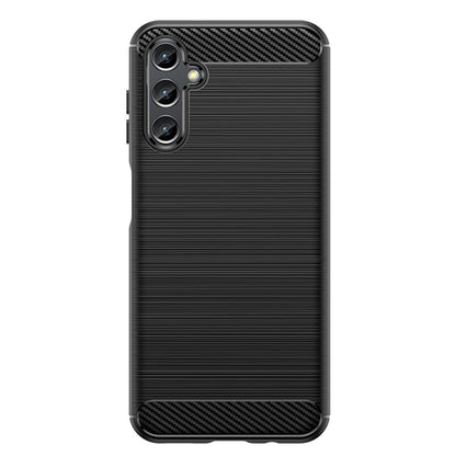 Puzdro pre Samsung Galaxy A14 A145 / A14 5G A146, Techsuit, Karbón, Čierne