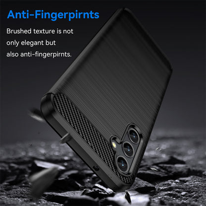 Puzdro pre Samsung Galaxy A14 A145 / A14 5G A146, Techsuit, Karbón, Čierne