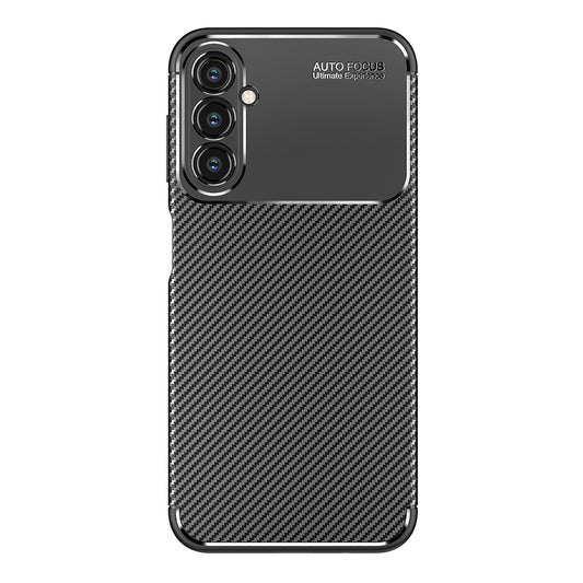 Puzdro pre Samsung Galaxy A14 A145 / A14 5G A146, Techsuit, CarbonFiber, Čierne