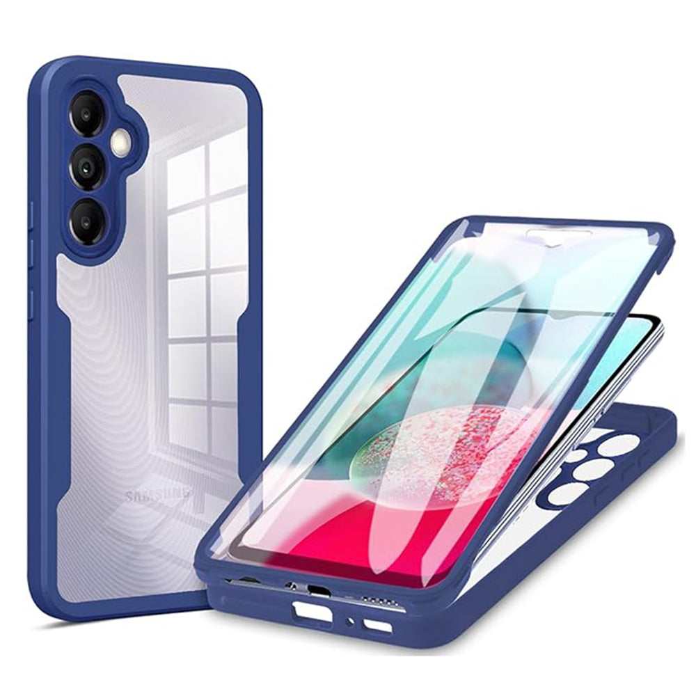 Puzdro pre Samsung Galaxy A14 A145 / A14 5G A146, Techsuit, ColorVerse 360, Modrá
