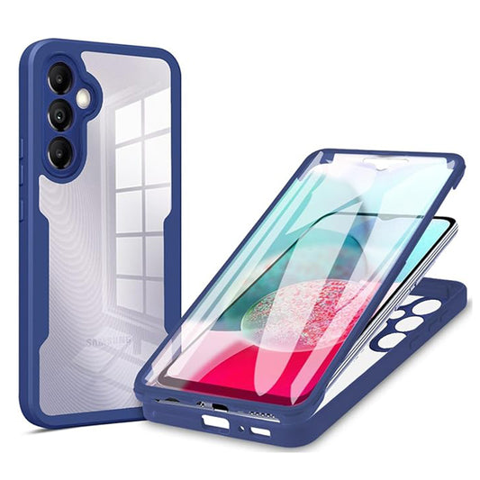 Puzdro pre Samsung Galaxy A14 A145 / A14 5G A146, Techsuit, ColorVerse 360, Modrá