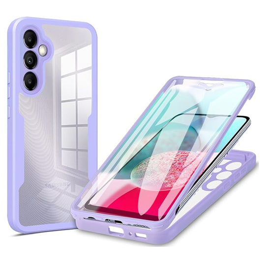 Puzdro pre Samsung Galaxy A14 A145 / A14 5G A146, Techsuit, ColorVerse 360, Fialová