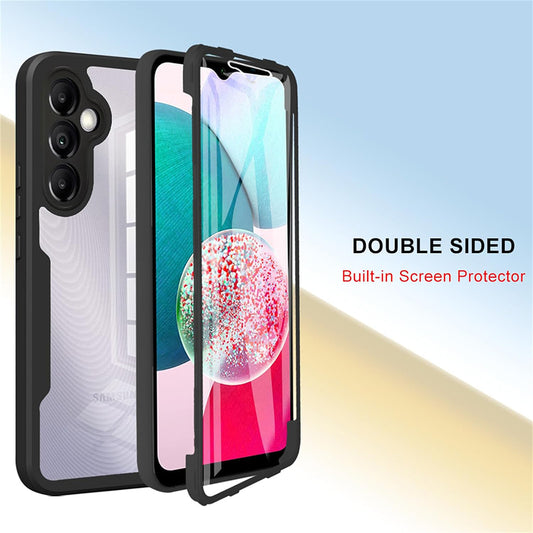Puzdro pre Samsung Galaxy A14 A145 / A14 5G A146, Techsuit, ColorVerse 360, Čierna