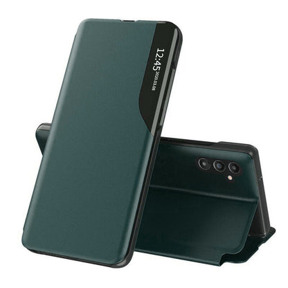 Puzdro pre Samsung Galaxy A14 A145 / A14 5G A146, Techsuit, eFold, Zelené