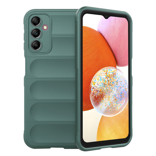 Puzdro pre Samsung Galaxy A14 A145 / A14 5G A146, Techsuit, Magic Shield, Zelené