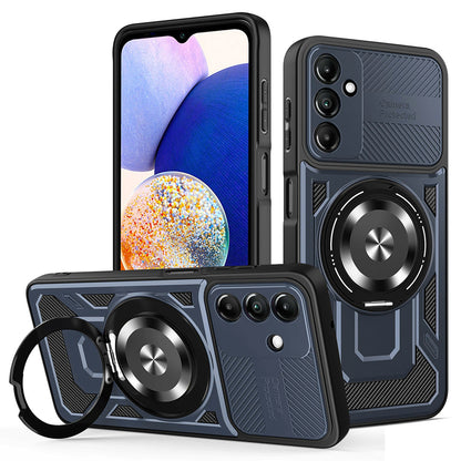 Puzdro pre Samsung Galaxy A14 A145 / A14 5G A146, Techsuit, RuggedCam, Modrá