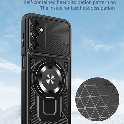 Puzdro pre Samsung Galaxy A14 A145 / A14 5G A146, Techsuit, RuggedCam, Čierne