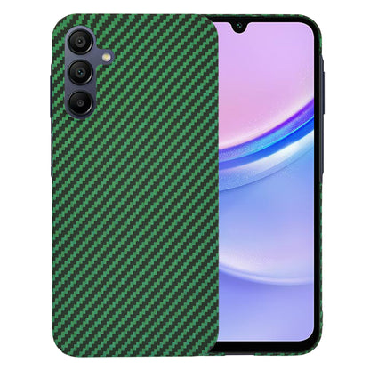 Puzdro pre Samsung Galaxy A15 5G A156 / A15 A155, Techsuit, Carbonite FiberShell, Zelené