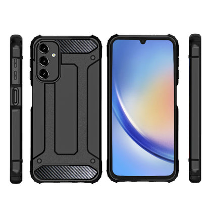 Puzdro pre Samsung Galaxy A15 5G A156 / A15 A155, Techsuit, Hybrid Armor, Čierne