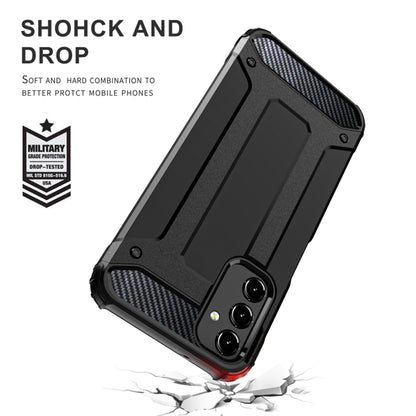 Puzdro pre Samsung Galaxy A15 5G A156 / A15 A155, Techsuit, Hybrid Armor, Čierne