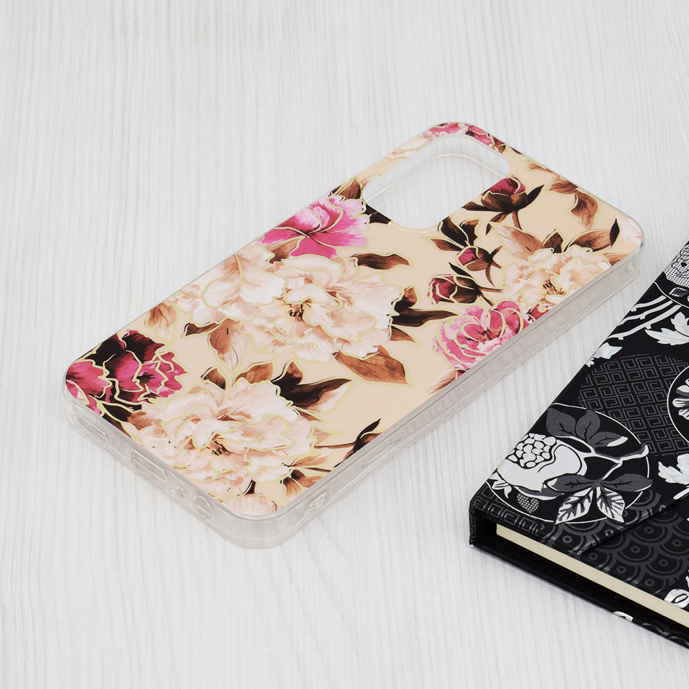 Puzdro pre Samsung Galaxy A15 5G A156 / A15 A155, Techsuit, Marble, Bež