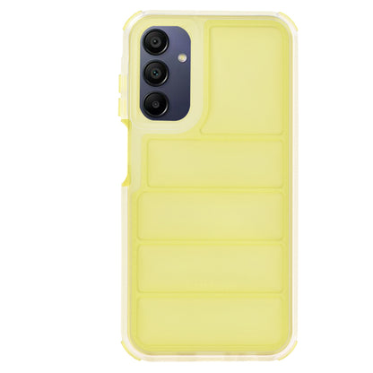 Puzdro pre Samsung Galaxy A15 5G A156 / A15 A155, Techsuit, Wave Shield, Žltá