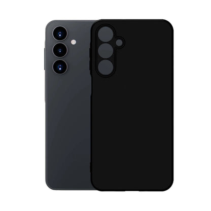 Puzdro pre Samsung Galaxy A16 5G A166 / A16 4G A165, 3MK, Silikón, Čierna