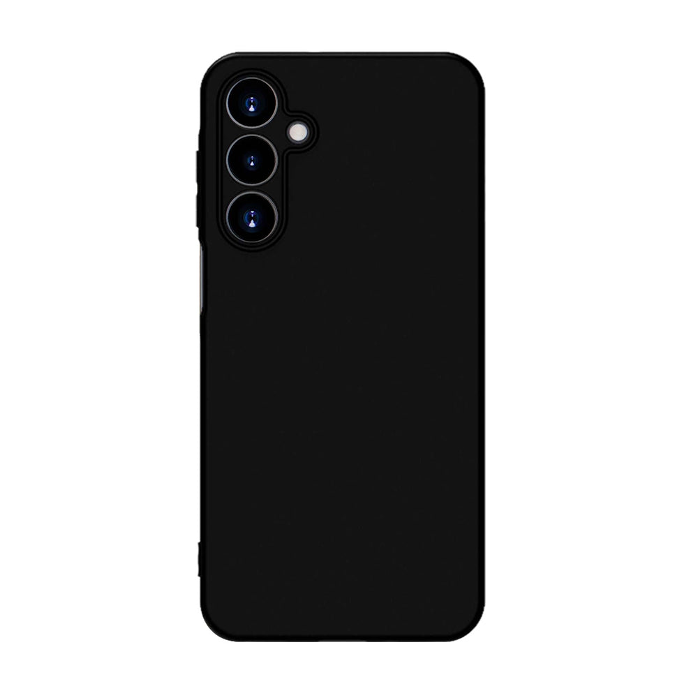 Puzdro pre Samsung Galaxy A16 5G A166 / A16 4G A165, 3MK, Silikón, Čierna