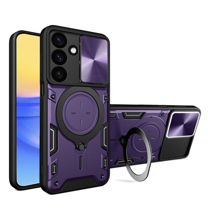 Puzdro pre Samsung Galaxy A16 5G A166 / A16 4G A165, Techsuit, CamGuard Pro, Fialová