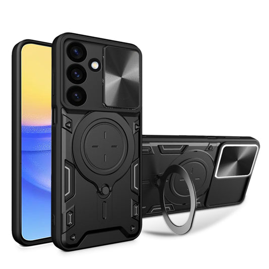 Puzdro pre Samsung Galaxy A16 5G A166 / A16 4G A165, Techsuit, CamGuard Pro, Čierne
