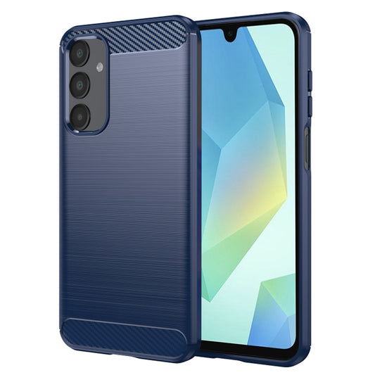 Puzdro pre Samsung Galaxy A16 5G A166 / A16 4G A165, Techsuit, Karbón, Modrá
