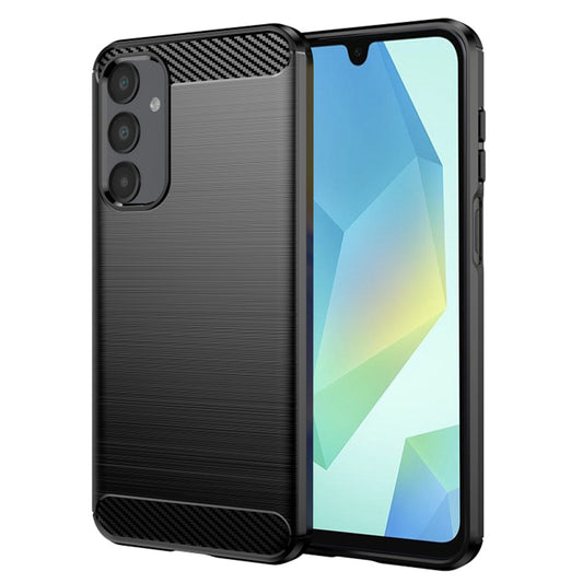 Puzdro pre Samsung Galaxy A16 5G A166 / A16 4G A165, Techsuit, Karbón, Čierne