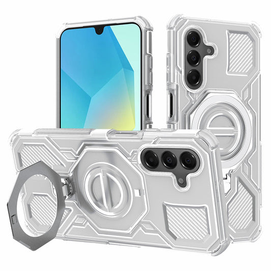 Puzdro pre Samsung Galaxy A16 5G A166 / A16 4G A165, Techsuit, Carbon Shield Pro, Biela