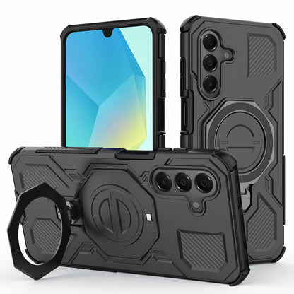 Puzdro pre Samsung Galaxy A16 5G A166 / A16 4G A165, Techsuit, Carbon Shield Pro, Čierne