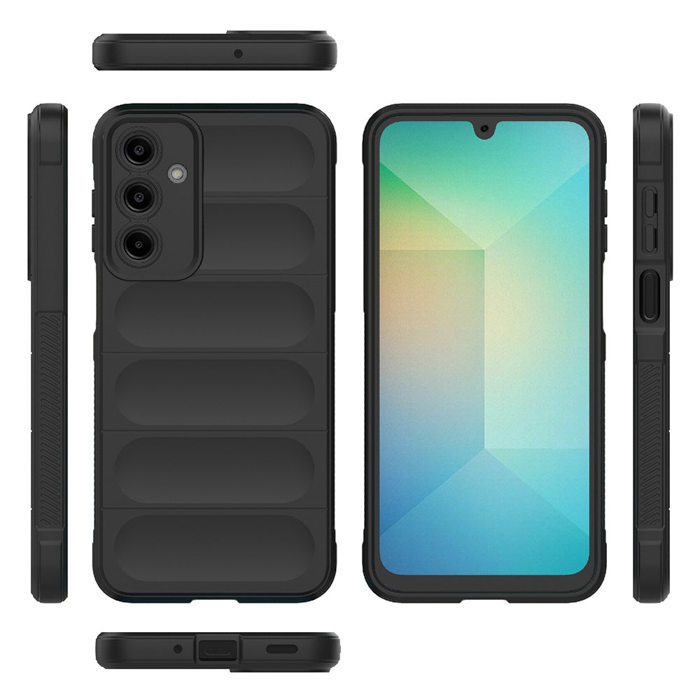 Puzdro pre Samsung Galaxy A16 5G A166 / A16 4G A165, Techsuit, Magic Shield, Čierna