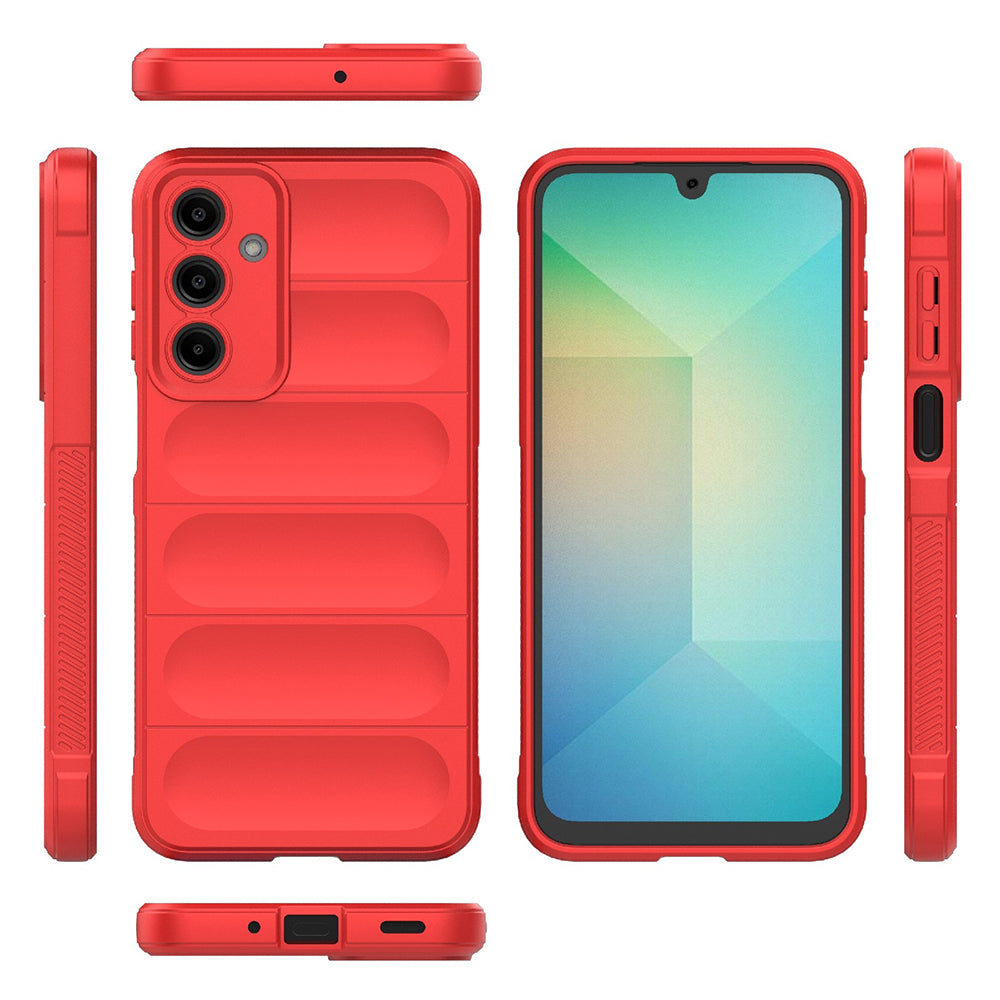 Puzdro pre Samsung Galaxy A16 5G A166 / A16 4G A165, Techsuit, Magic Shield, Červené
