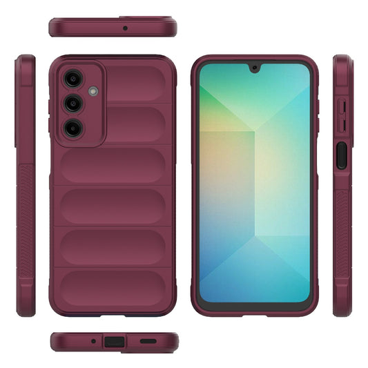 Puzdro pre Samsung Galaxy A16 5G A166 / A16 4G A165, Techsuit, Magic Shield, vínové