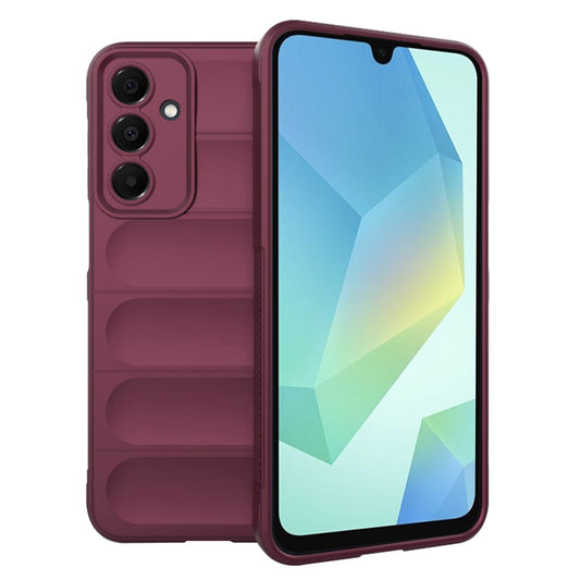 Puzdro pre Samsung Galaxy A16 5G A166 / A16 4G A165, Techsuit, Magic Shield, vínové