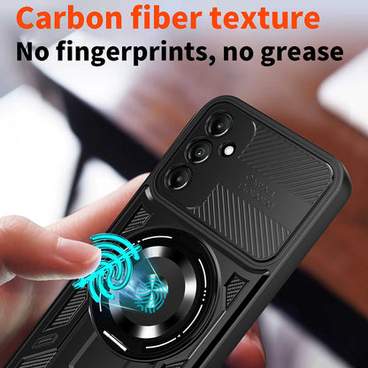 Puzdro pre Samsung Galaxy A16 5G A166 / A16 4G A165, Techsuit, RuggedCam, Modré