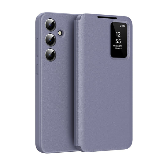 Puzdro pre Samsung Galaxy A16 5G A166 / A16 4G A165, Techsuit, SmartView, Fialová