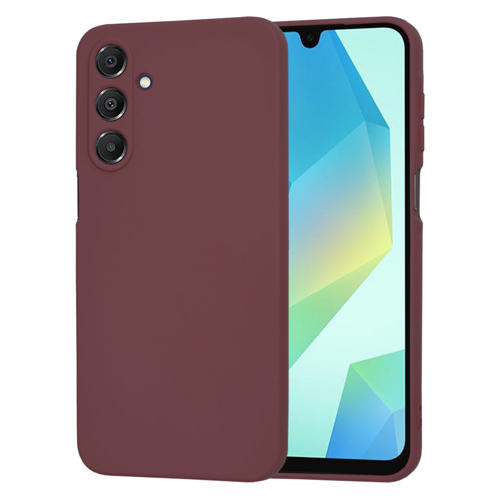 Puzdro pre Samsung Galaxy A16 5G A166 / A16 4G A165, Techsuit, SoftFlex, vínové
