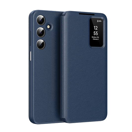 Puzdro pre Samsung Galaxy A17 4G / A17 5G / A26 A266, Techsuit, SmartView, Modrá