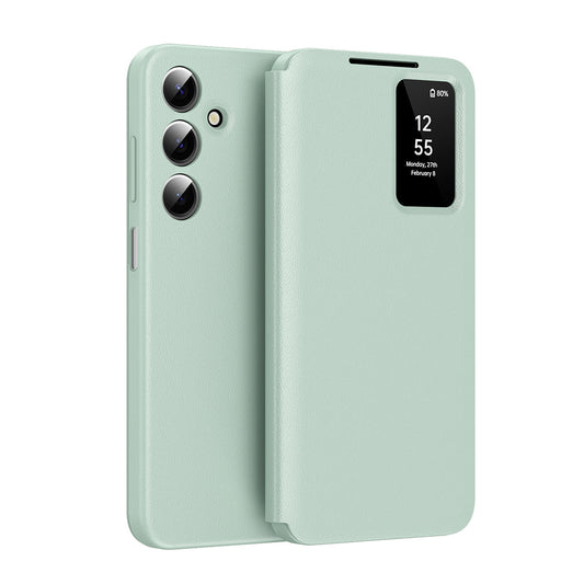 Puzdro pre Samsung Galaxy A17 4G / A17 5G / A26 A266, Techsuit, SmartView, Zelené