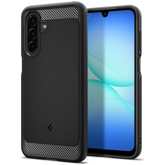 Puzdro pre Samsung Galaxy A17 4G / A17 5G, Spigen, Rugged Armor, Čierne ACS09844