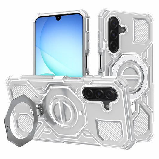 Puzdro pre Samsung Galaxy A17 4G / A17 5G, Techsuit, Carbon Shield Pro, Biela