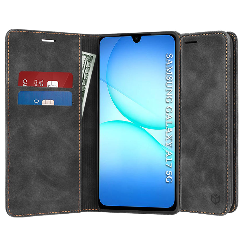 Puzdro pre Samsung Galaxy A17 4G / A17 5G, Techsuit, Confy, Čierne