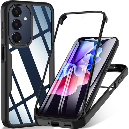 Puzdro pre Samsung Galaxy A17 5G / A16 5G A166 / A16 4G A165, Techsuit, ColorVerse 360, Čierna
