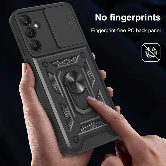 Puzdro pre Samsung Galaxy A17 5G, Techsuit, CamShield, Čierne