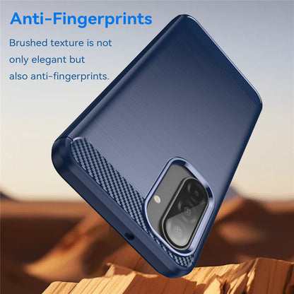 Puzdro pre Samsung Galaxy A17 5G, Techsuit, Karbón, Modré