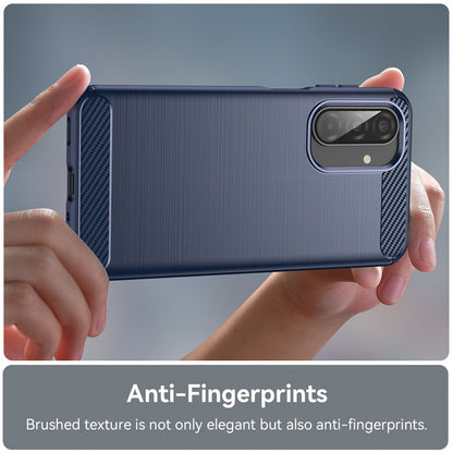 Puzdro pre Samsung Galaxy A17 5G, Techsuit, Karbón, Modré