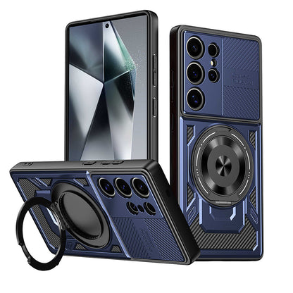 Puzdro pre Samsung Galaxy A17 5G, Techsuit, RuggedCam, Modré