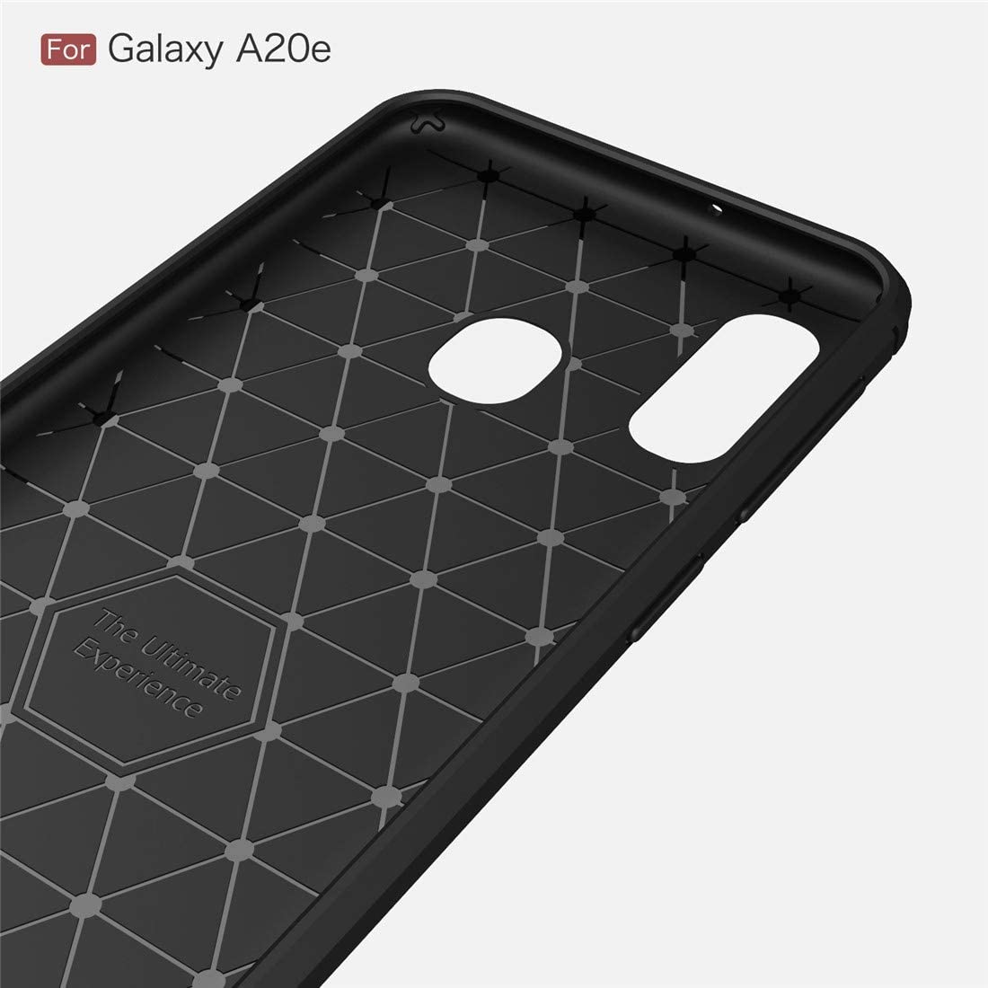 Obal na Samsung Galaxy A20e A202, Techsuit, Karbón, Čierny