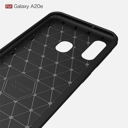 Obal na Samsung Galaxy A20e A202, Techsuit, Karbón, Čierny