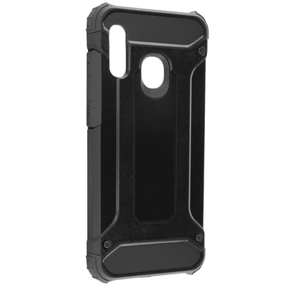 Puzdro pre Samsung Galaxy A20e A202, Techsuit, Hybrid Armor, Čierne
