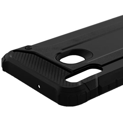 Puzdro pre Samsung Galaxy A20e A202, Techsuit, Hybrid Armor, Čierne