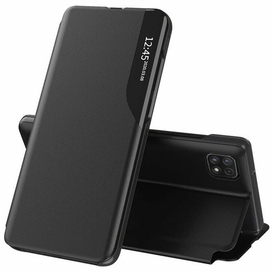 Puzdro pre Samsung Galaxy A22 5G A226, Techsuit, eFold, Čierne