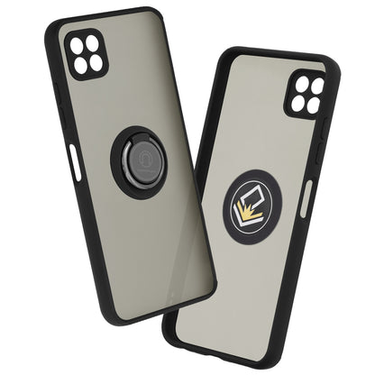 Case for Samsung Galaxy A22 5G A226, Techsuit, Glinth, Black