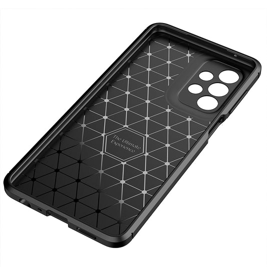 Puzdro pre Samsung Galaxy A23 5G A236 / A23 A235, Techsuit, CarbonFiber, Čierne